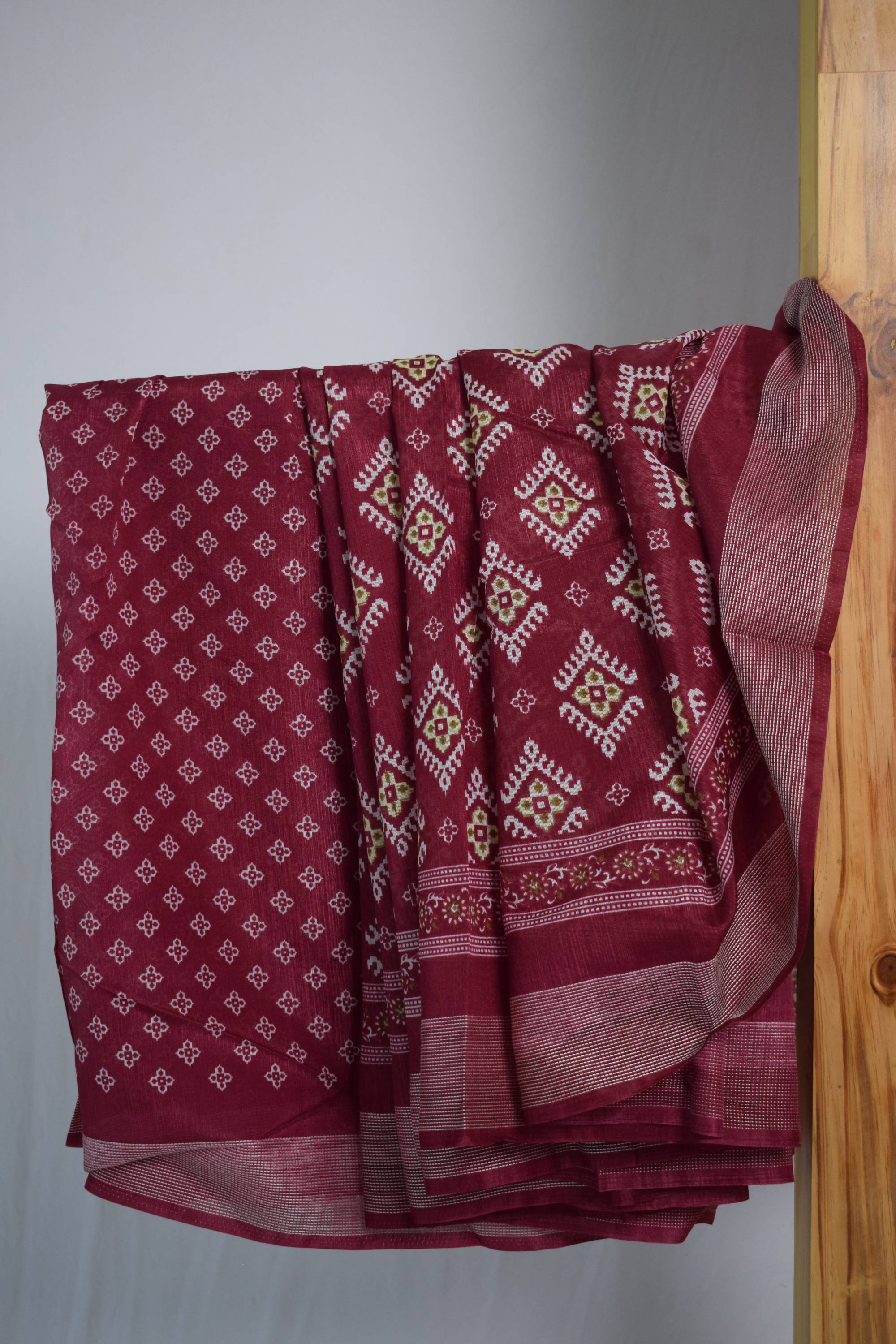 Multicolor Designer Cotton Saree