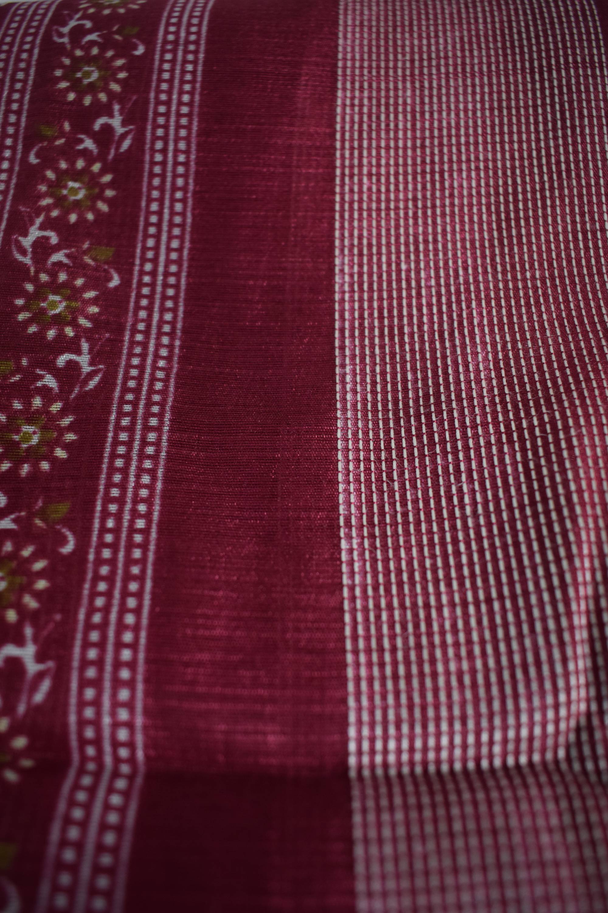 Multicolor Designer Cotton Saree