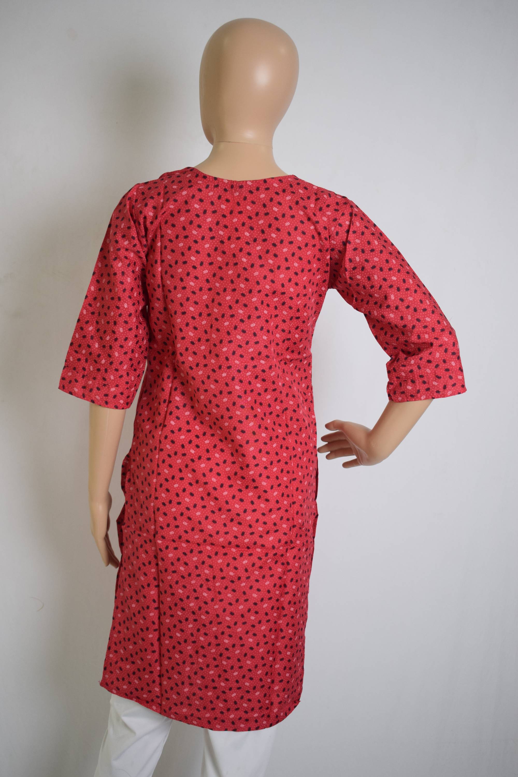 Printed Design Cotton Kurti Top