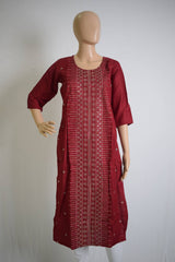 Sequence & Embroider Design Ethnic Kurti Top