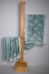 Floral Silk Printed Designer Saree