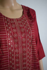 Sequence & Embroider Design Ethnic Kurti Top