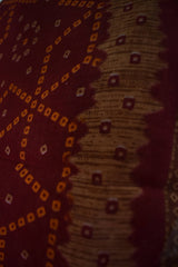 Pure Cotton Premium Red & Yellow Designer Saree