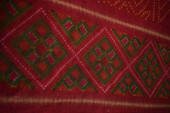 Pure Cotton Premium Red & Green Designer Saree