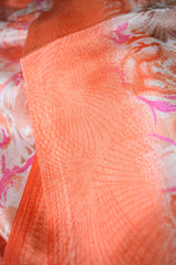 Floral Printed Multicolor Cotton Silk Saree