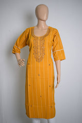 Sequenced Festive Kurti Top