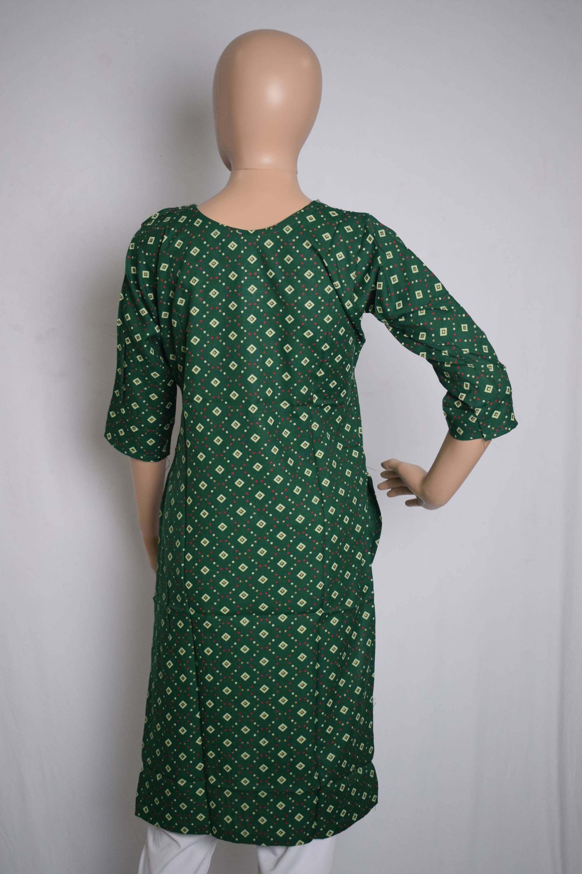 Embroidered Ethnic Kurti Top