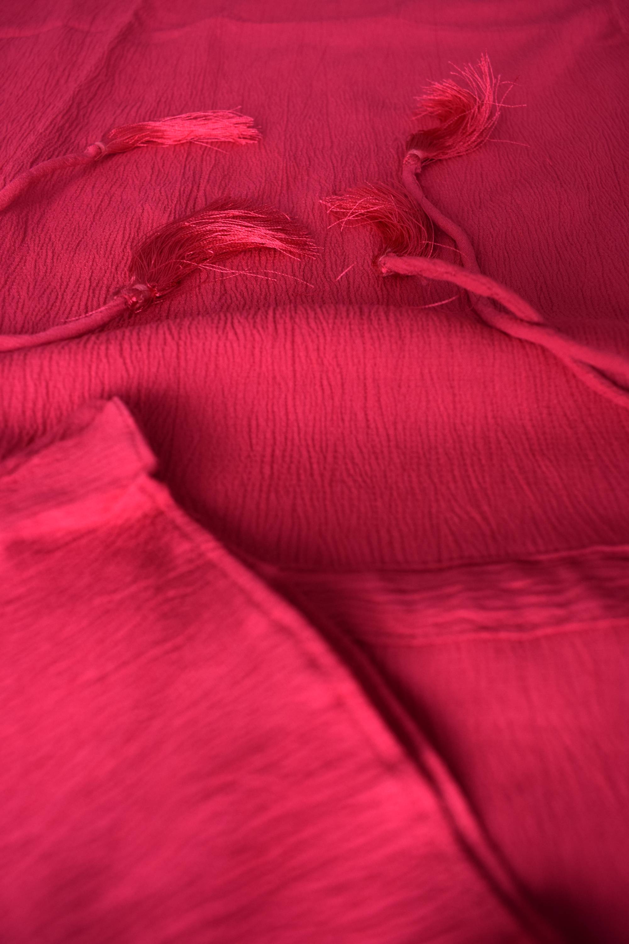 Raisin Women Pink Solid Polyester Fit And Flare Dress