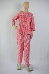 Pink Co-Ords Short Top & Bottom