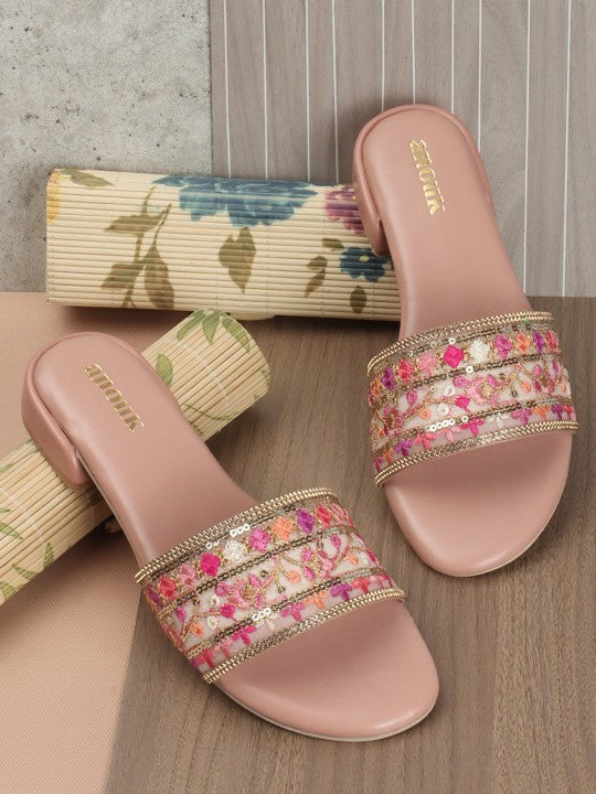 Embellished Block Heels-12