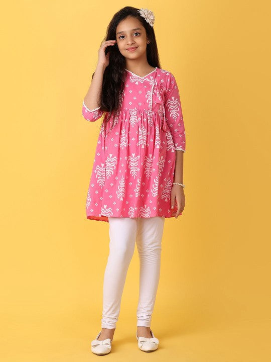 Geometric Printed Pure Cotton Kurti-1