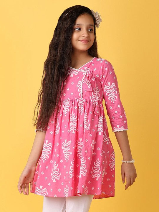 Geometric Printed Pure Cotton Kurti-3