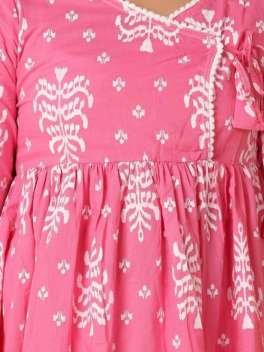 Geometric Printed Pure Cotton Kurti-6