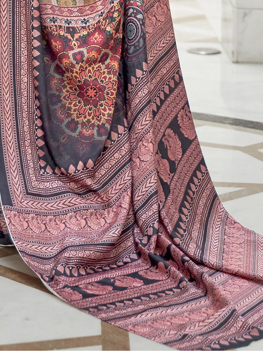Kalamkari Pochampally Saree-4