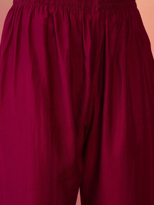 Embroidered Tunic With Trouser Co-Ords-3