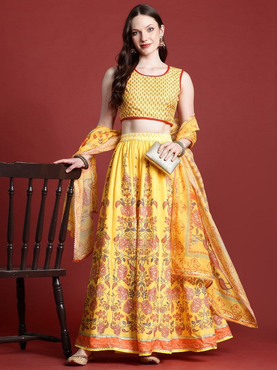 Ready to Wear Printed Lehenga Choli-3
