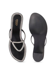 Women Embellished Block Heel Sandals
