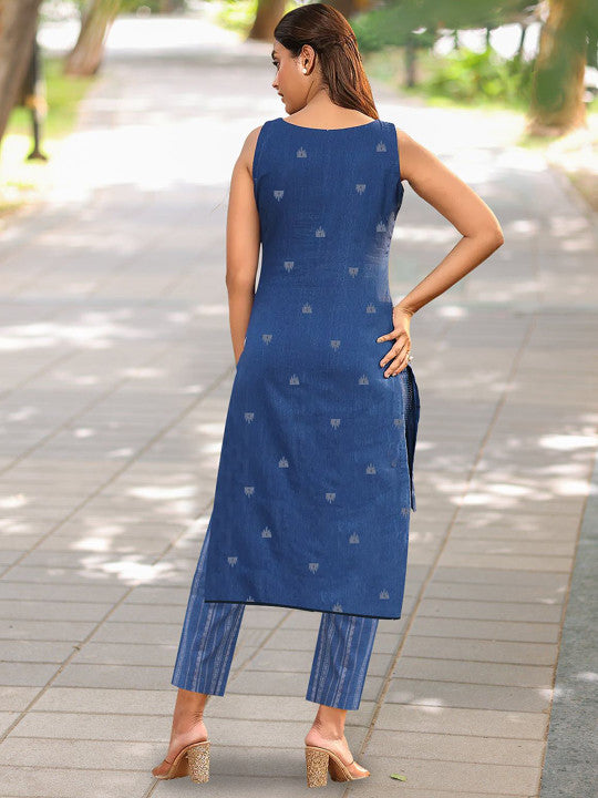 Women Floral Printed Kurta with Trouser-2