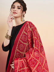Anarkali Kurta With Palazzo & Dupatta
