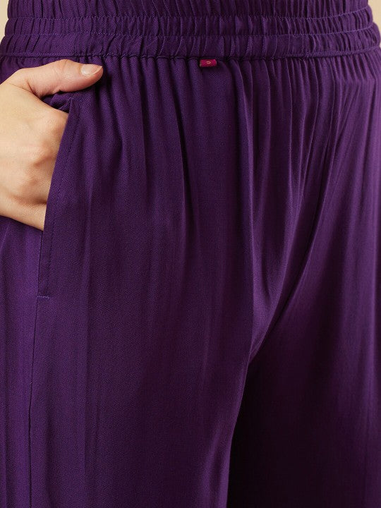 Women Shibori Dyed Sequined Plus Size Kurta with Trousers & Dupatta