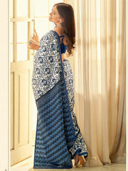 Ethnic Motifs Printed SareeSareeThis stunning saree features intricate ethnic motifs, making it an ideal choice for festive occasions where cultural traditions are celebrated. Its solid border addsEthnic Motifs Printed Saree