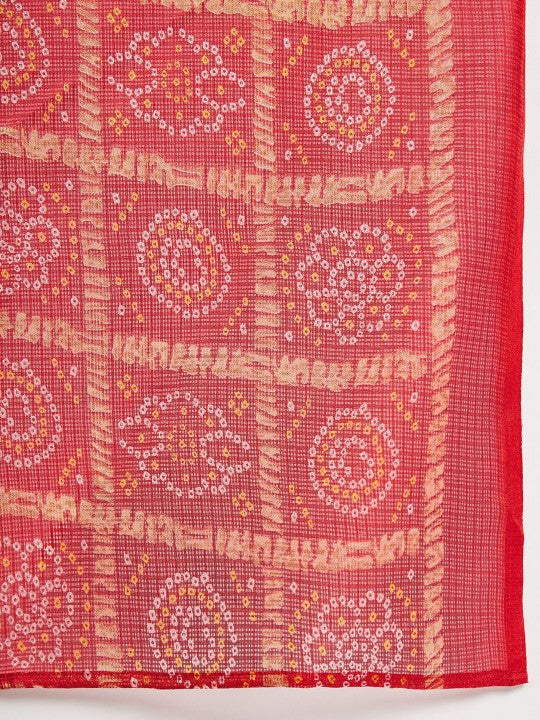 Anarkali Kurta With Palazzo & Dupatta-5