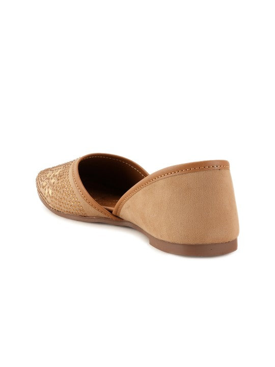 Embellished Mojaris Flats-4