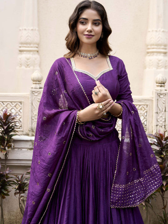 Embellished Ready to Wear Lehenga & Unstitched Blouse With Dupatta-11