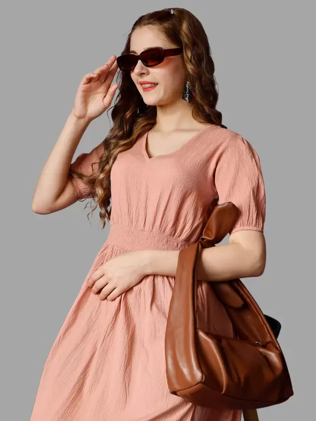Soft Crepe Maxi Dress