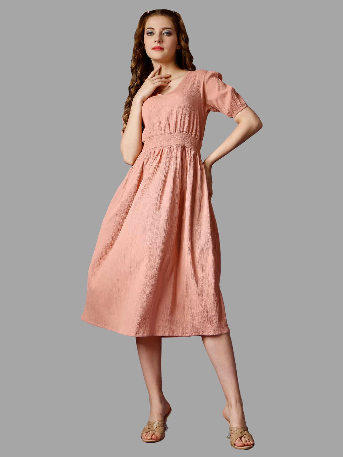 Soft Crepe Maxi Dress