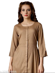 Crepe Maxi Dress